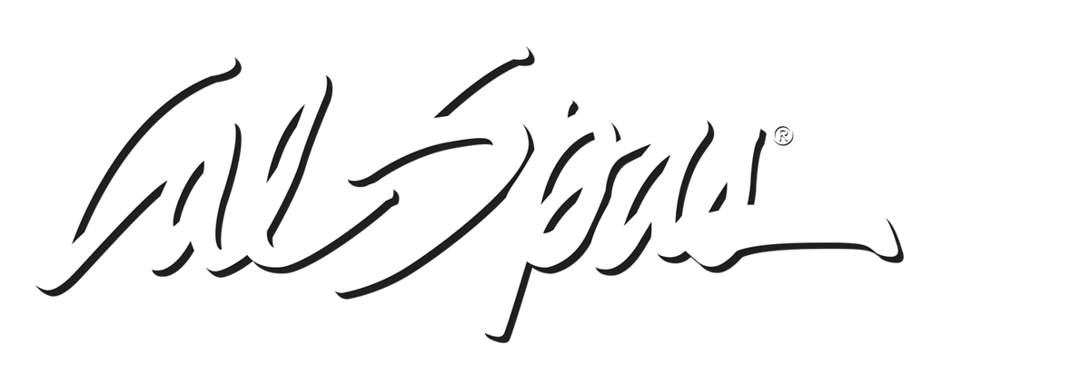 Calspas White logo Palm Coast