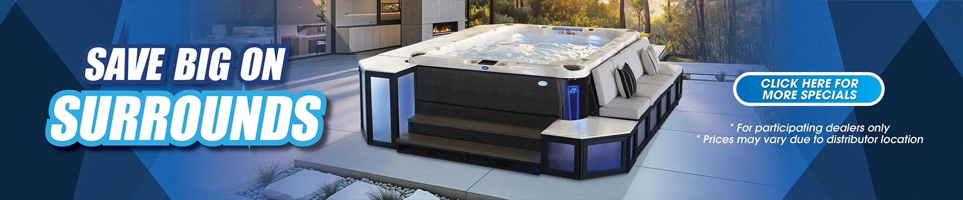 Calspas hot tub being used in a family setting - Palm Coast