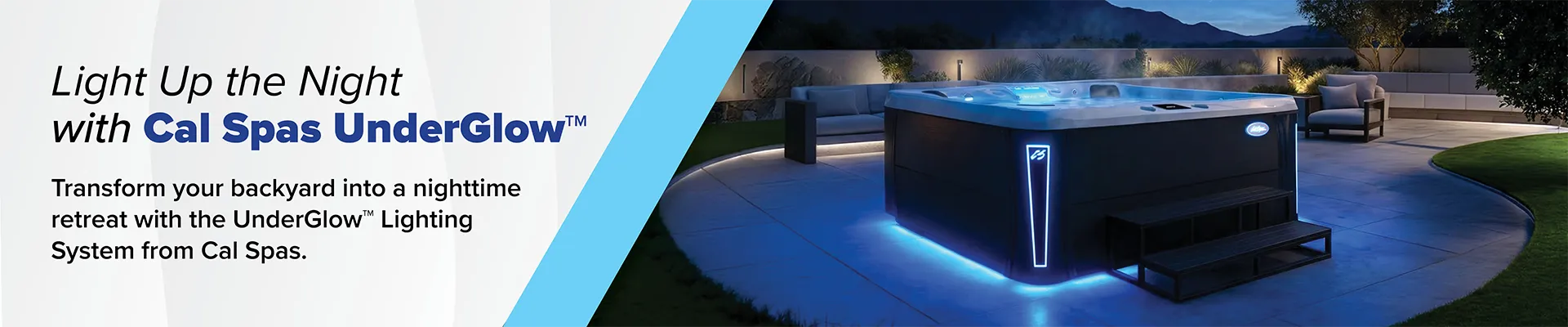 Calspas hot tub being used in a family setting - Palm Coast